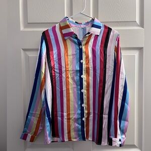 Button Down Striped Shirt